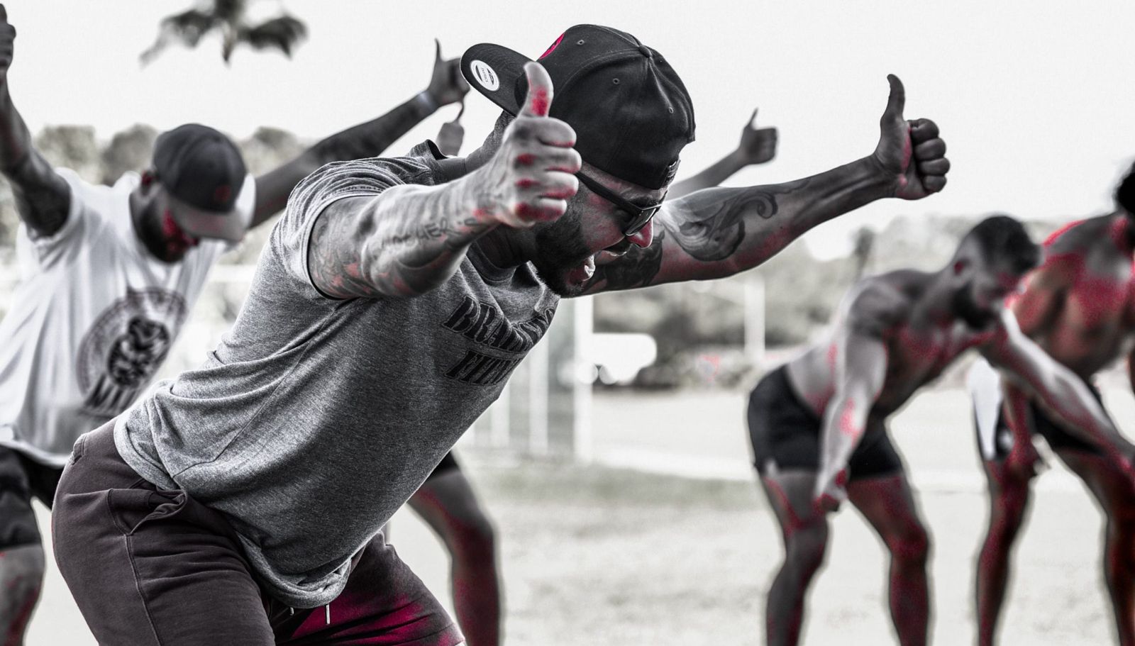 George-Anthony coaching a Brainstorm Fitness Group Training session